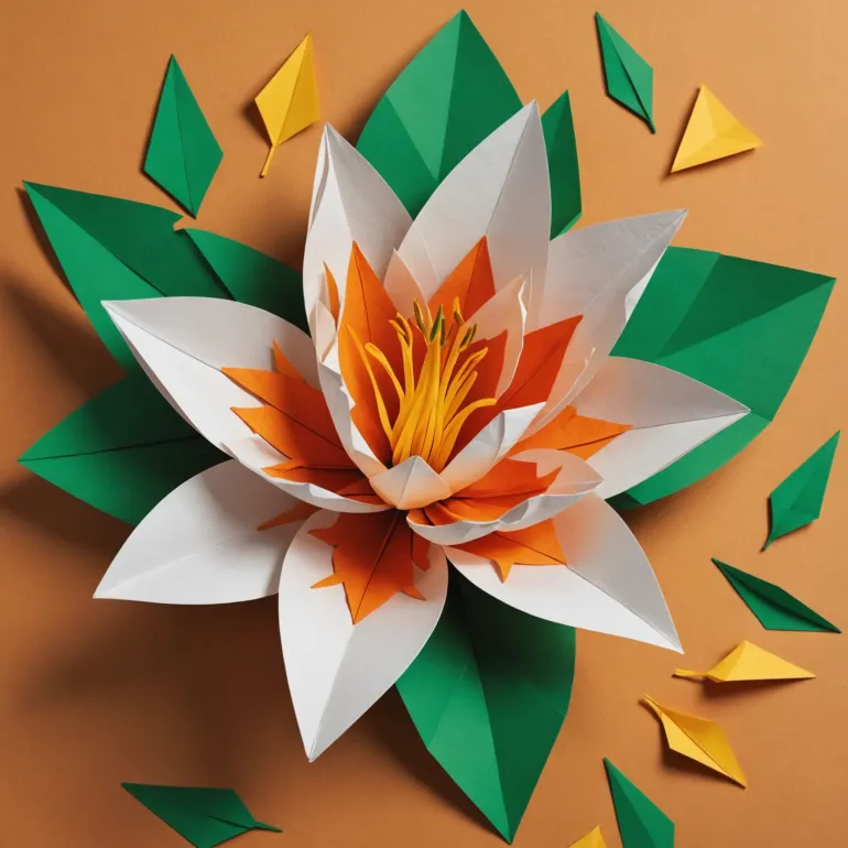 Как сделать лилию из бумаги: оригами и гофрированная техника для творчества и вдохновения