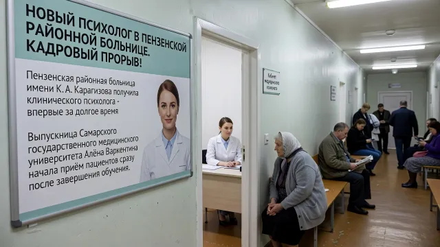 Новый психолог в Пензенской районной больнице. Кадровый прорыв!